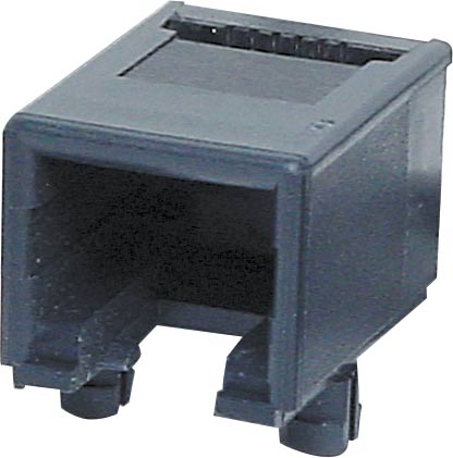 Modular Socket 6P6C RJ12 Surface Mount P1475