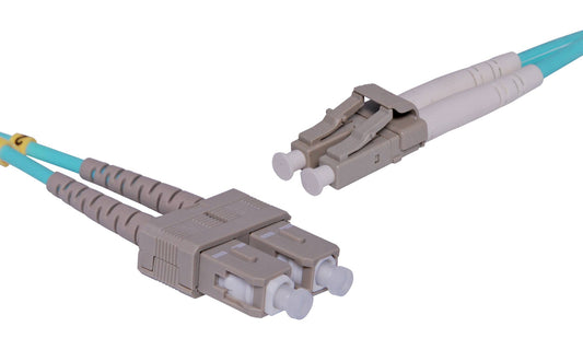Optic Fibre Patch Cable LC-SC OM3 Multimode 5m P1543