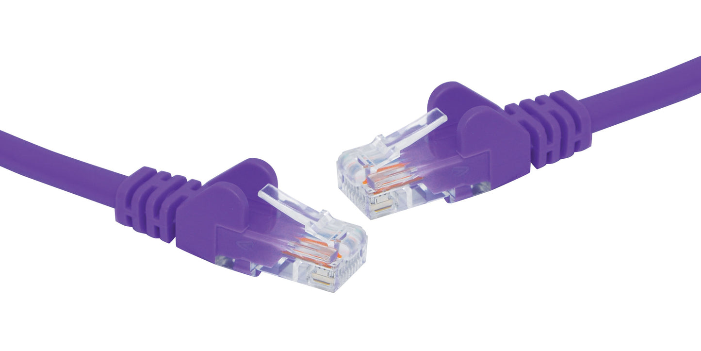Ethernet Patch Cable Cat6 UTP Purple 0.3m P1551B