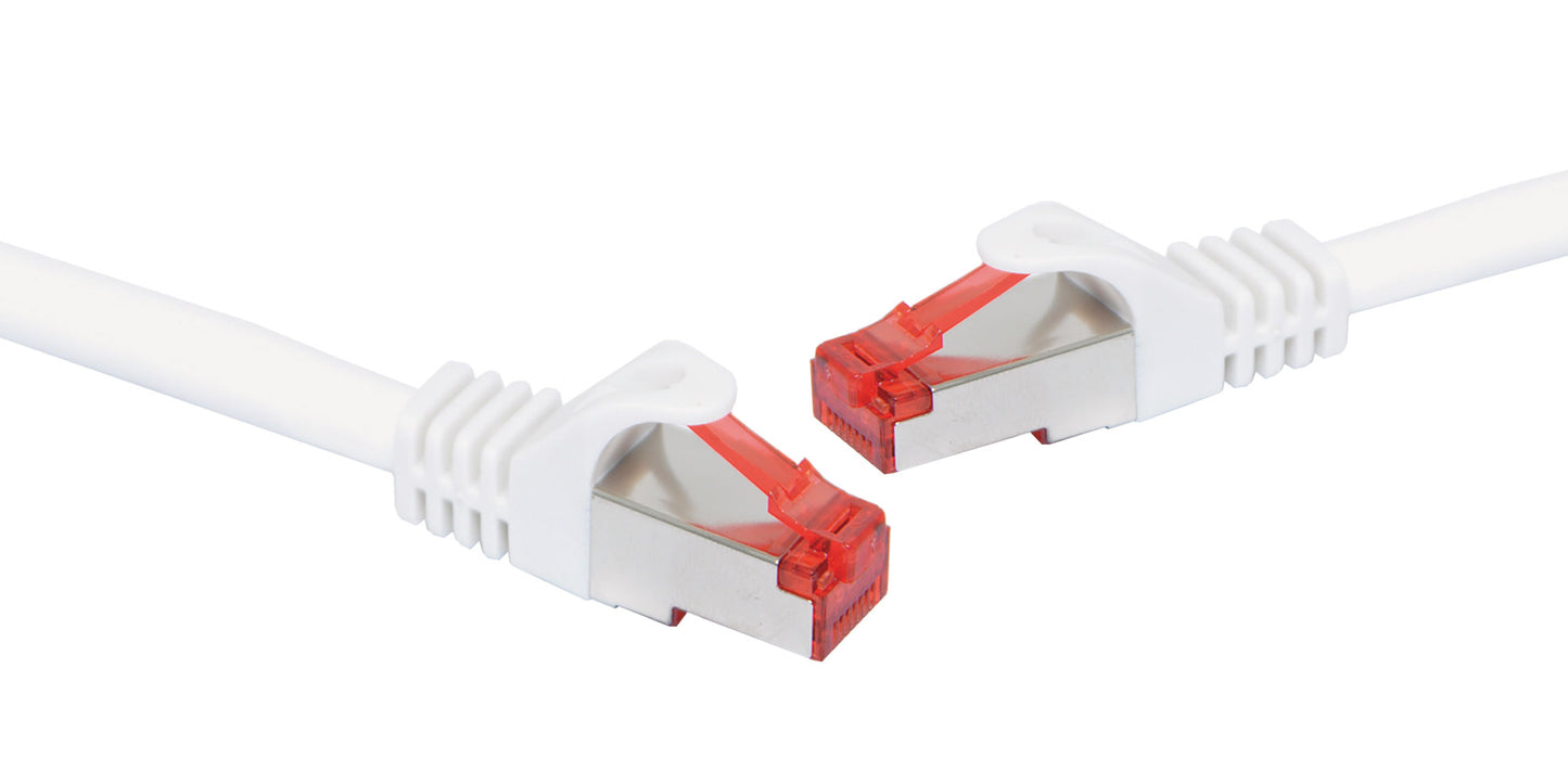 Ethernet Patch Cable Cat6a SSTP White 5m P1685A