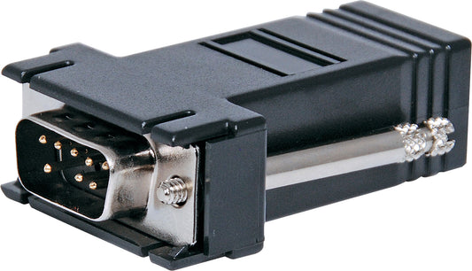 D-Sub Connector DE9 Male To RJ45 Modular Female Adapter P1690A