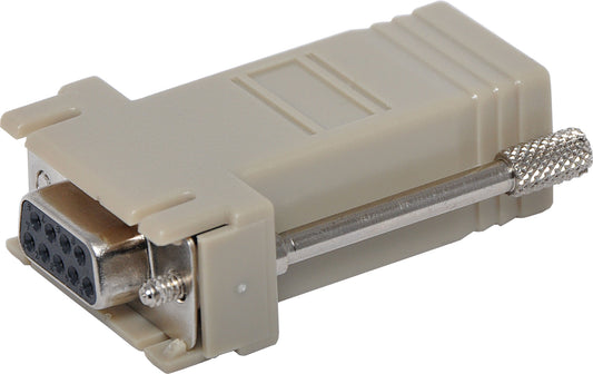D-Sub Connector DE9 Female To RJ45 Modular Adapter P1692A
