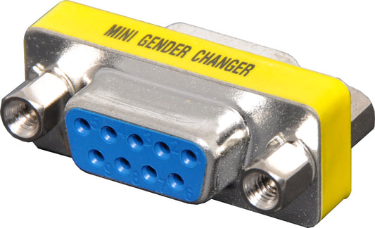 D-Sub Connector DE9 Female To DE9 Female Gender Changer P1712
