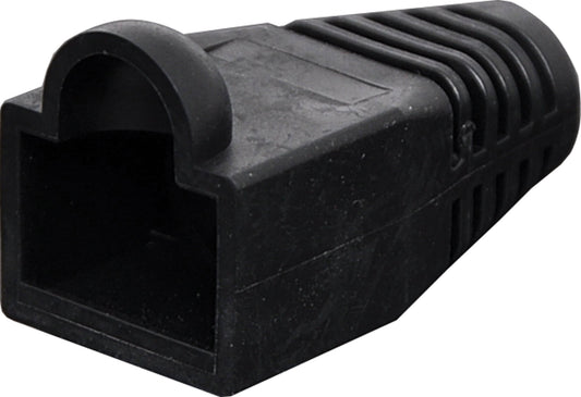 Modular Patch Lead Caps RJ45 Black Pk-100 P1864A