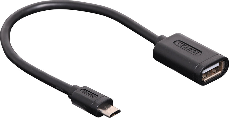 USB A Female to Micro USB Male Cable 15cm P1921A