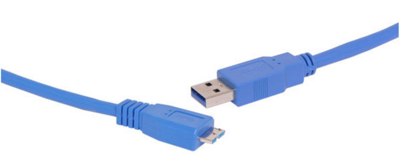USB Cable USB A Male To Micro B Male USB 3.0 Cable1m P1965A