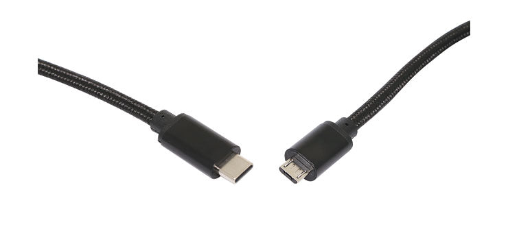 USB2.0 Type-c Plug To Micro B Plug 1m P1970B