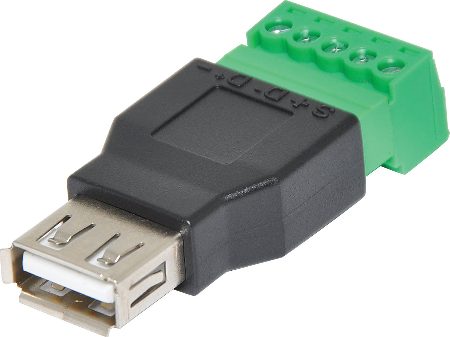 USB & SD USB-A Female Socket to 5-Pin Terminal Block P1979
