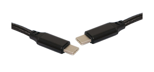 USB-C Cable Plug-plug Braided 100w (5a) 15cm P1998C