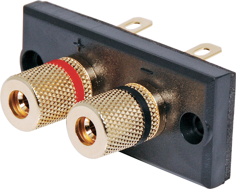 Speaker Terminal Binding Post Gold 2 Way P2016