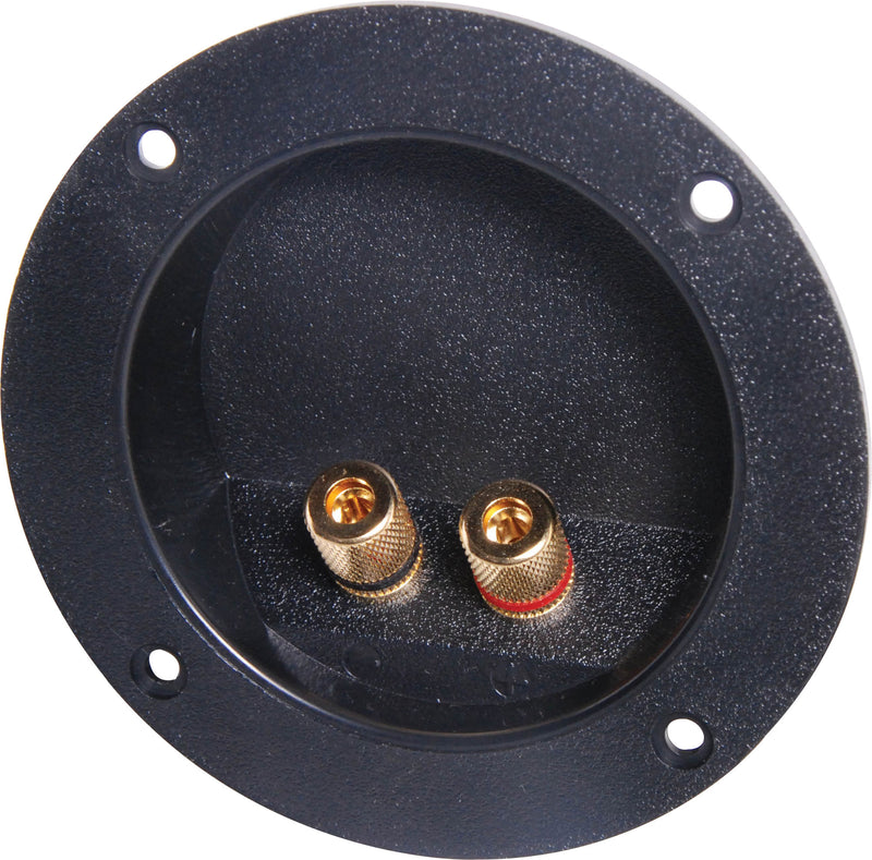 Speaker Terminal Binding Post Gold Round 2 Way P2017