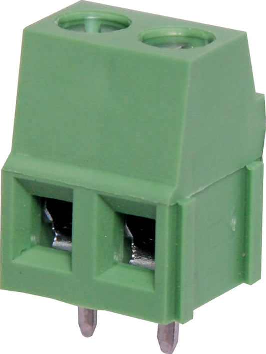 Screw Terminal 2 Way 5mm PCB Mount Terminal Block P2034A
