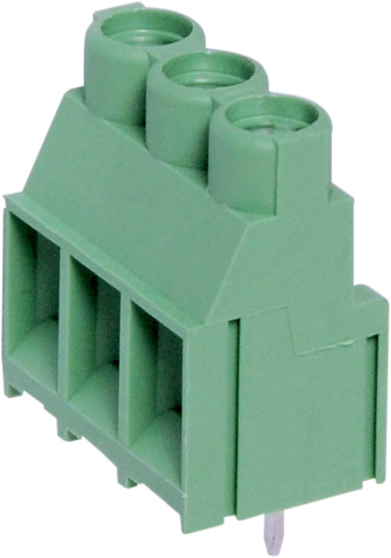 Screw Terminals 3 Way 6.35mm PCB Mount Terminal Block P2037A