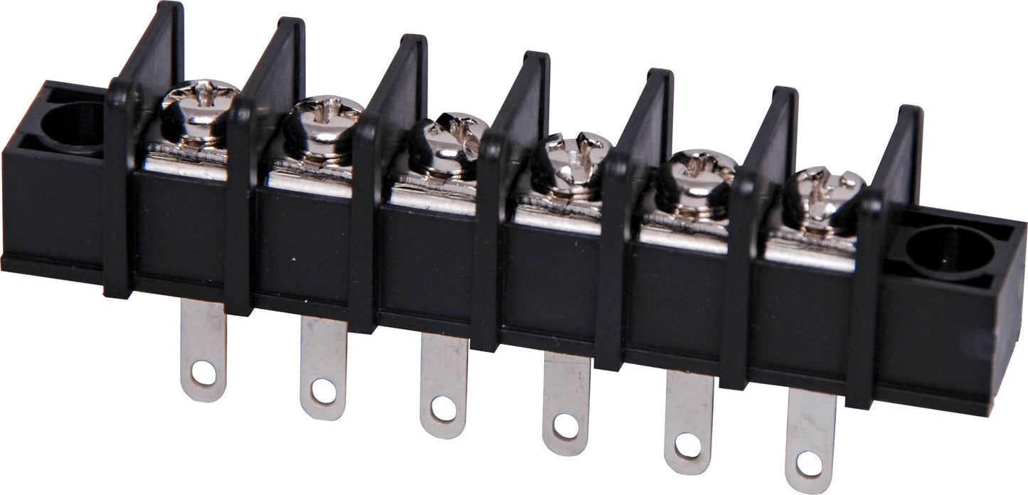 Screw Terminal Barrier Terminal Block 6 Way P2076A