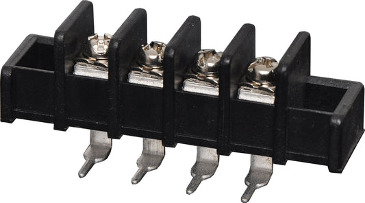Screw Terminals  4 Way Right Angle PCB Mount Terminal P2080