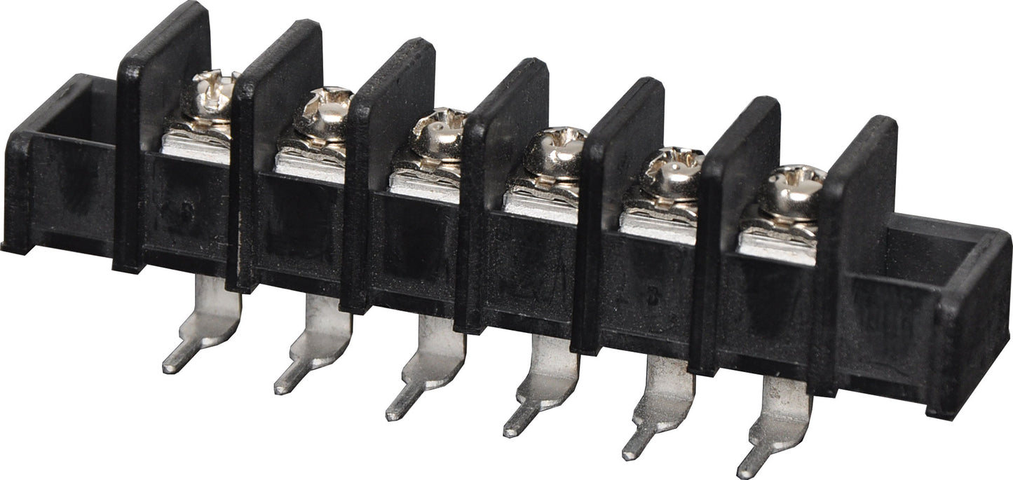 Screw Terminals 6 Way Right Angle PCB Mount P2082