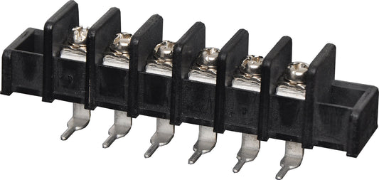 Screw Terminals 6 Way Right Angle PCB Mount P2082