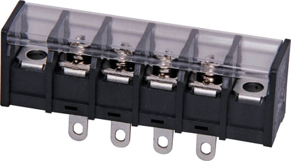 Screw Terminals 4 Way Barrier Terminal With Cover P2204