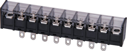 Screw Terminals 8 Way Barrier Terminal With Cover P2208