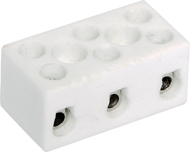 Screw Terminals 3 Way Ceramic Terminal Block P2255