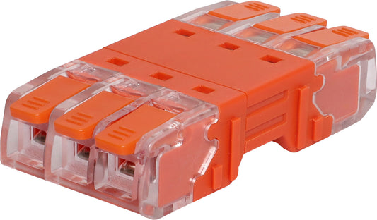 Screw Terminals 3 x 3 Way Joiner Splicing Pluggable Terminal Block P2261