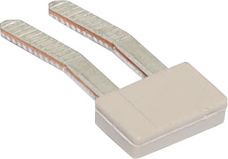 Insertion Bridge For 2.5mm DIN Rail Terminals 2 Way P2432