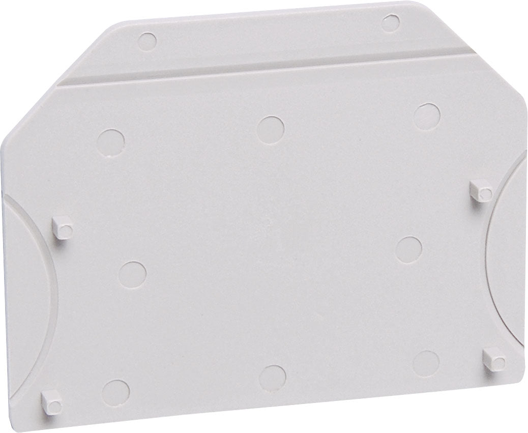 Screw Terminals Partition For DIN Rail Terminals Grey P2488