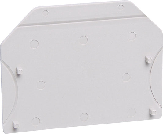 Screw Terminals Partition For DIN Rail Terminals Grey P2488