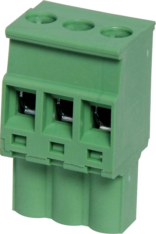Pluggable Headers 3 Way 5.08mm Vert. Pluggable Terminal Plug P2613