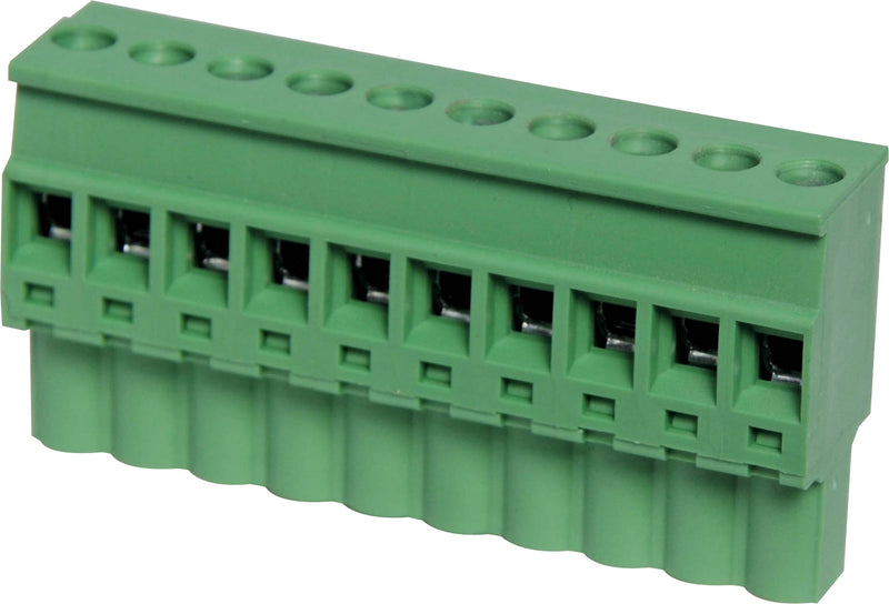 Pluggable Headers 10 Way 5.08mm Vert. Pluggable Terminal Plug P2620