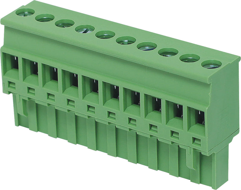 Pluggable Headers 10 Way 5.08mm Vert. Top Entry Pluggable Terminal Plug P2640