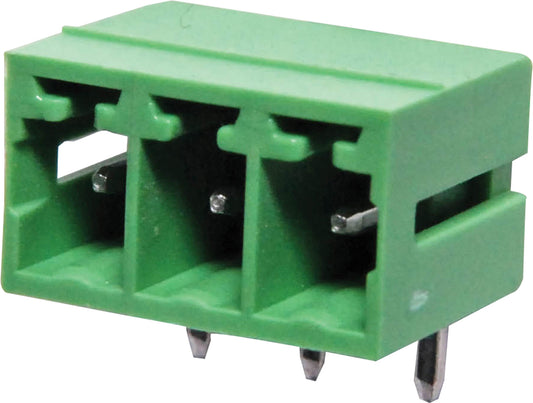 Screw Terminals 3 Way 3.81mm Horiz. PCB Mnt Boxed Pluggable Socket P2673