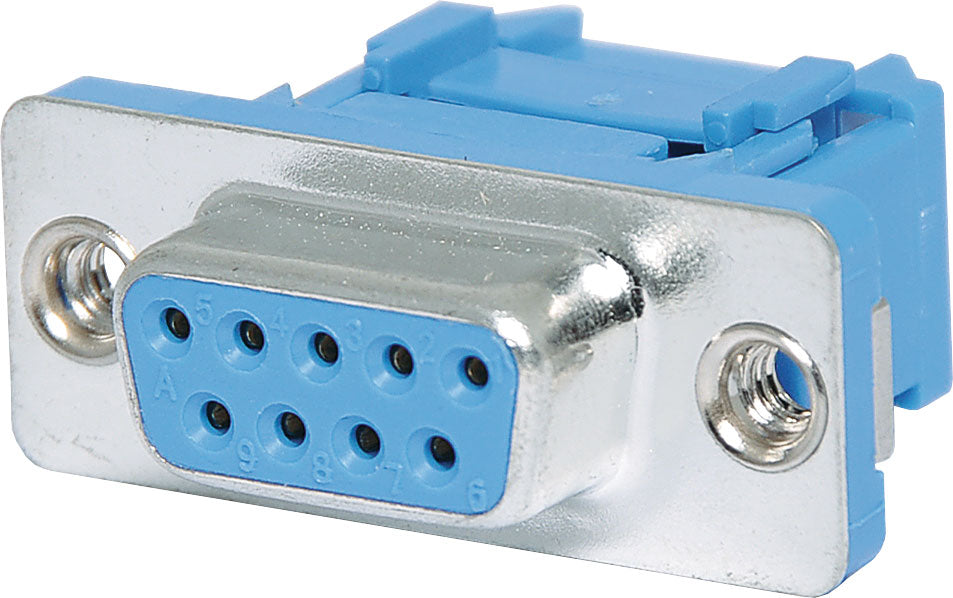 D-Sub Connector DE9 Female with IDC Termination Metal Version P4123A