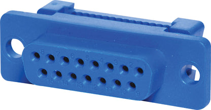 D-Sub Connectors DA15 Female with IDC Termination P4131