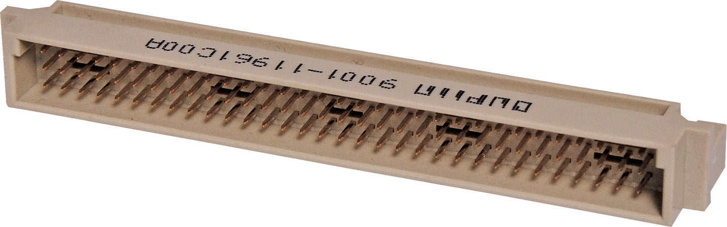 Pluggable Header 96 Pin Male Rows A-B&C 90 Deg. PCB Mount DIN 41612 P4896