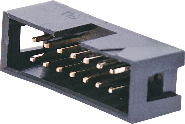 Pluggable Headers 14 Pin Vertical PCB Mount Boxed Header P5014 ...