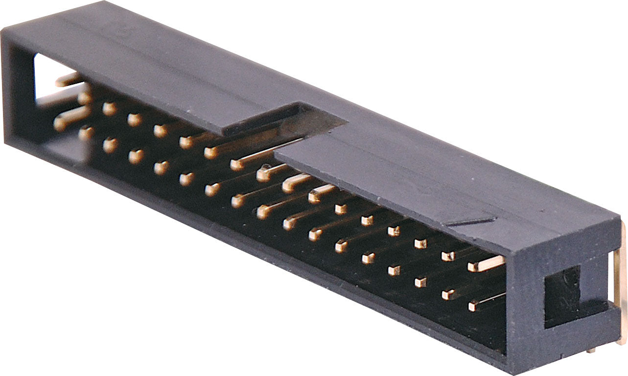 Pluggable Header 34 Pin Right Angle PCB Mount Boxed Header P5084 ...
