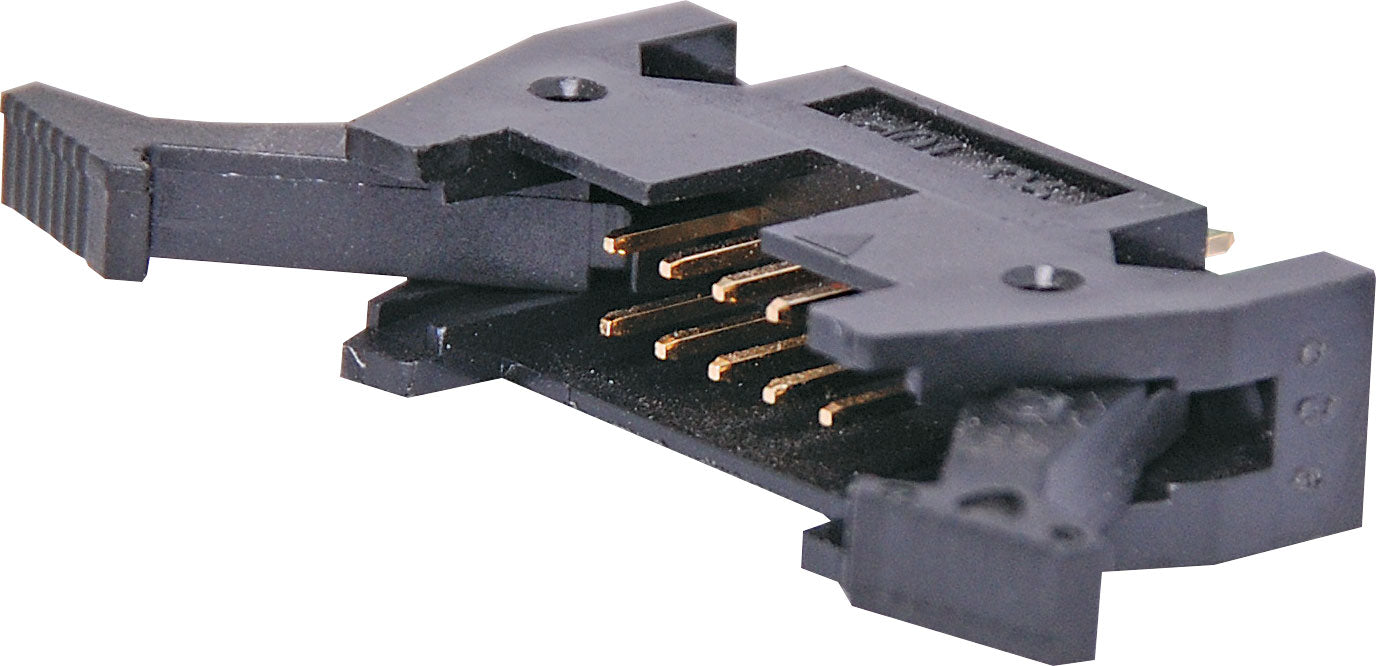 Pluggable Headers 10 Pin Vertical PCB Mount Locking Header P5110 ...