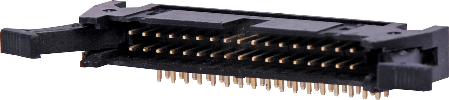 Pluggable Header 34 Pin Right Angle PCB Mount Locking Header P5234