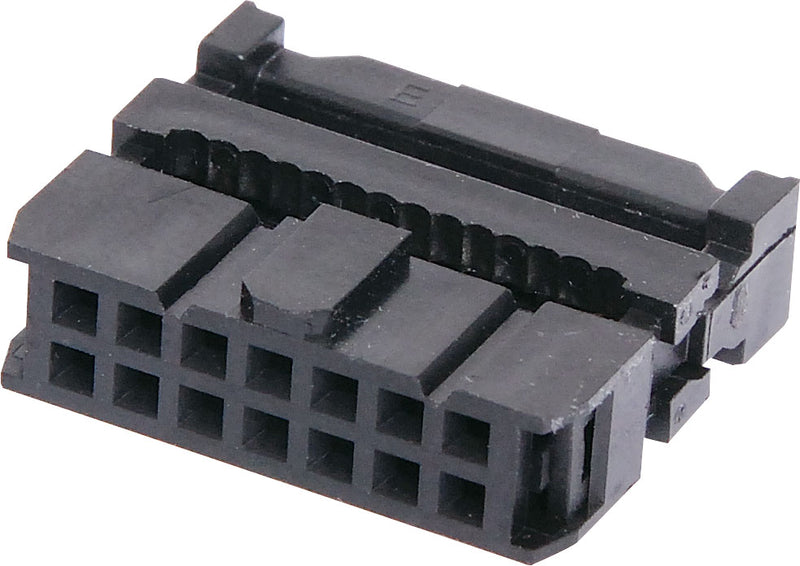 Pluggable Headers 14 Pin IDC Cable Mounting Socket P5314