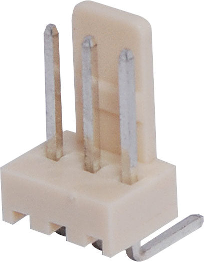 Pluggable Header 3 Way 2.54mm 90 Deg. PCB Mount Pin Header P5513