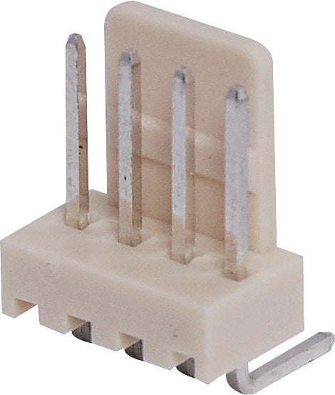 Pluggable Header 4 Way 2.54mm 90 Deg. PCB Mount Pin Header P5514