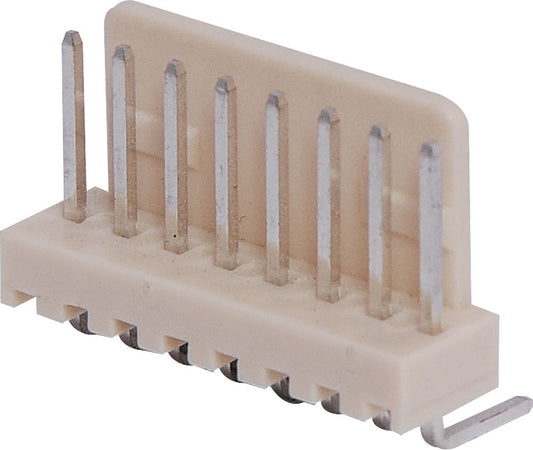 Pluggable Header 8 Way 2.54mm 90 Deg. PCB Mount Pin Header P5518