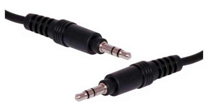 Audio Lead 3.5mm Stereo Plug to 3.5mm Stereo Plug Cable 1.5m  P6000A