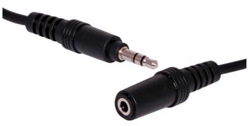 Audio Lead 3.5mm Stereo Plug To 3.5mm Stereo Socket Cable 1.5m - P6010A  P6010A