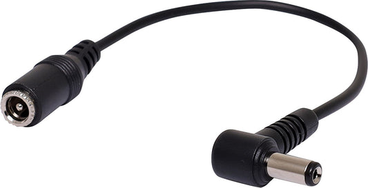 DC Socket to 2.1mm 90 Deg. Plug Lead 2.1mm P6734