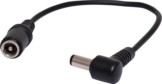 DC Socket 2.5mm to 2.5mm 90 Deg. Plug Lead P6735