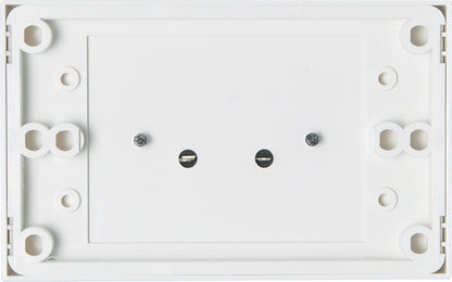 Wall Plate Single Spring Terminal Dual Cover Speaker P6804A