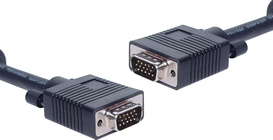 VGA DE15 High Density Male-Male Cable Filtered 15m P7507A