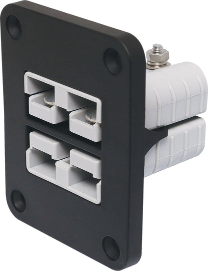 DC Power Connectors Panel Mount Dual Anderson Style SB50 Connector P7785